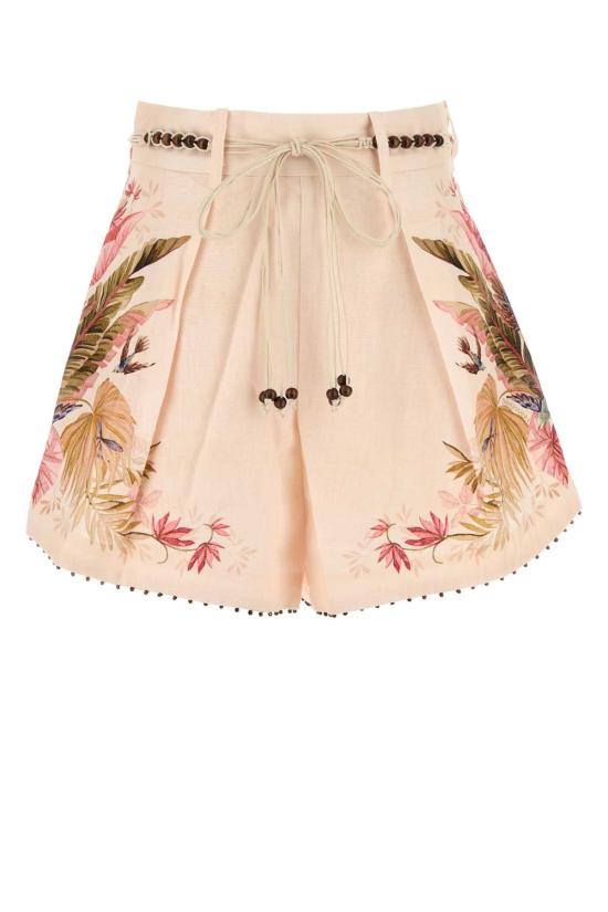 25FW 짐머만 숏팬츠 4557ASS253 CRMPLMFLO Printed