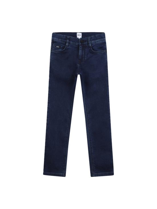 25FW [키즈] 보스 스트레이트 팬츠 J52304K Z07 BLUE