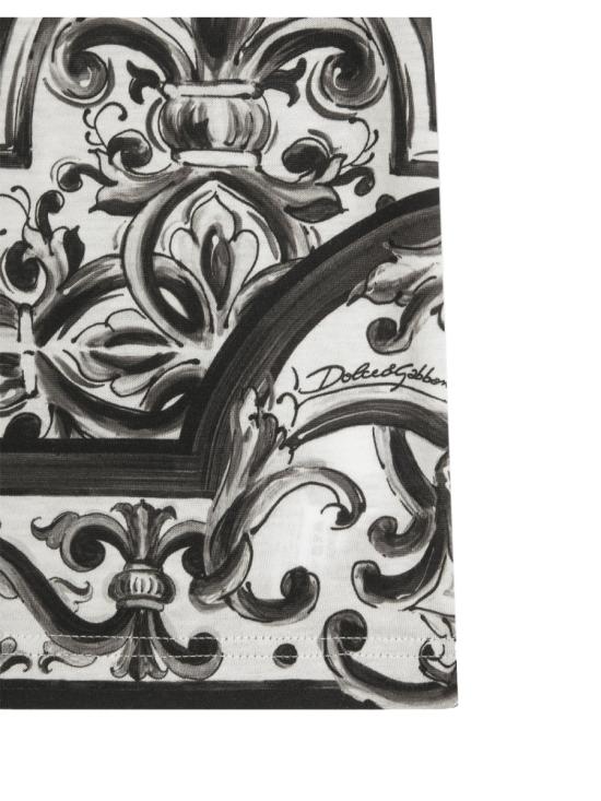 25FW [키즈] 돌체앤가바나 티셔츠 L4JTHVK II7EDHY5DQ WHITE - DOLCE & GABBANA