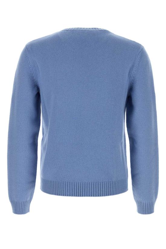 25FW 구찌 울 스웨터 834074XKEYZ 4036 Light Blue - GUCCI