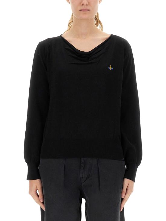 25FW 비비안웨스트우드 스웨터 1803006F Y001VN401 BLACK