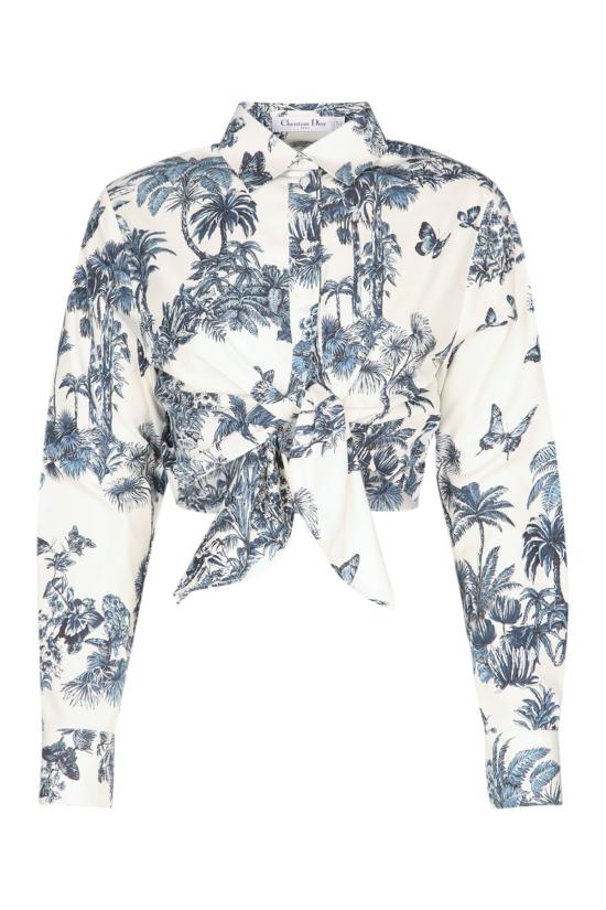 25FW 디올 셔츠 541B64A3A91 0860 WHITE