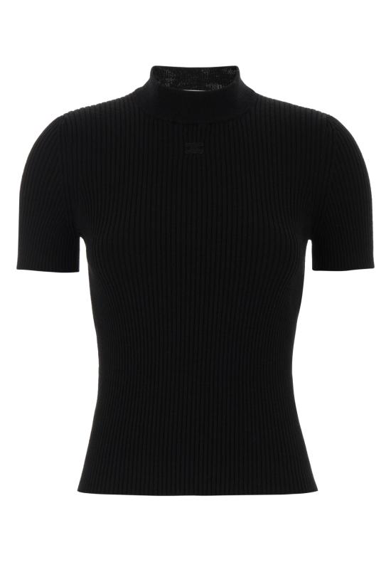 25FW 셀린느 터틀넥 RY0F8861Z 38NO Black