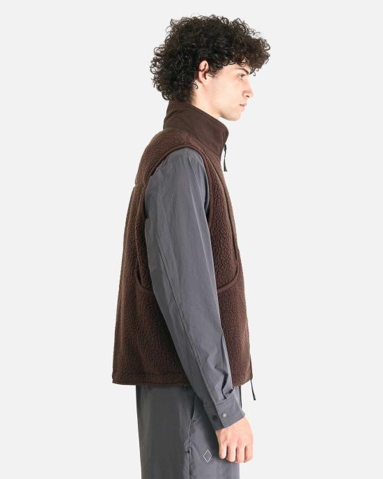  파노말스튜디오 베스트 파스 노멀 스튜디오 오프 레이스 파일 플리스 조끼 - PAS NORMAL STUDIOS