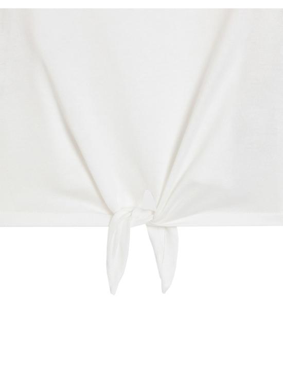 25FW [키즈] 돌체앤가바나 티셔츠 L5JTNSK FI5JOH25DQ WHITE - DOLCE & GABBANA