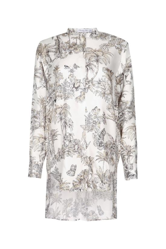 25FW 디올 원피스 541B54A6988 0810 WHITE