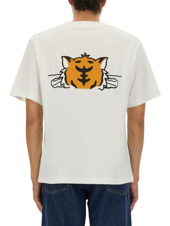 25FW 겐조 반팔 티셔츠 FF65TS4514SG 02 WHITE - KENZO