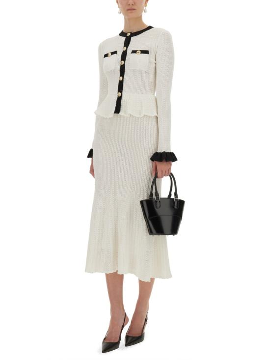 25FW 셀프 포트레이트 원피스 PF25 092M W WHITE - SELF PORTRAIT