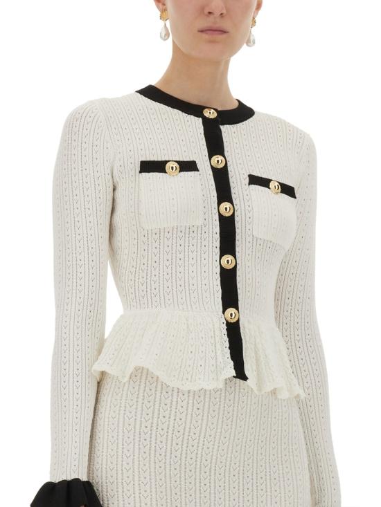 25FW 셀프 포트레이트 원피스 PF25 092M W WHITE - SELF PORTRAIT