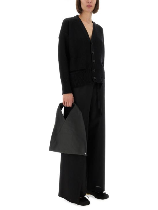 25FW MM6 메종마르지엘라 가디건 S52HP0026 M13044900 BLACK - MM6 MAISON MARGIELA