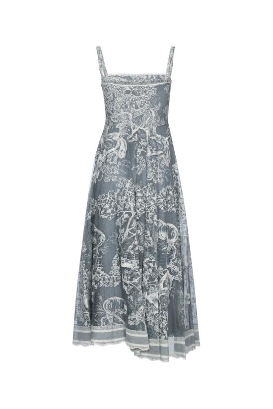 25FW 디올 원피스 541D11A8386 5677 BLUE - DIOR