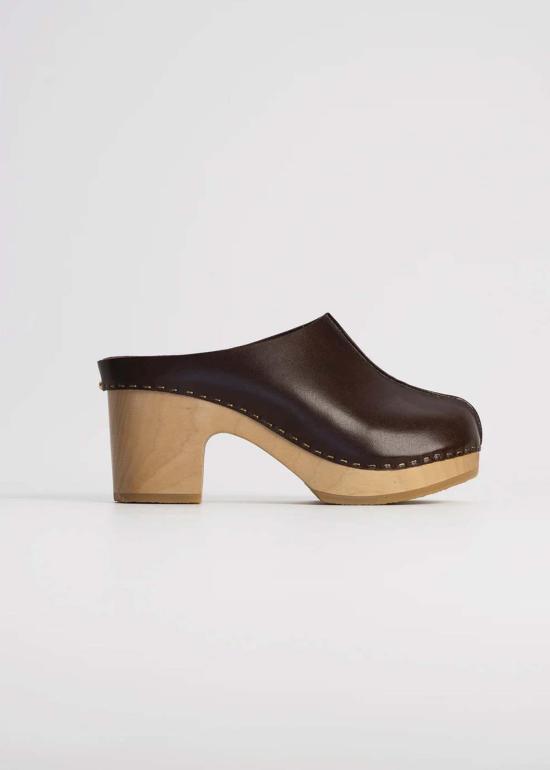  유유 뮬/슬리퍼 이그린 클로그 초코 - YOUYOU