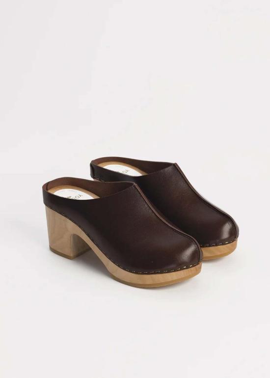  유유 뮬/슬리퍼 이그린 클로그 초코