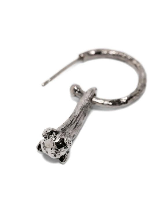 25FW 르메르 이어링 JW0131LO036 BK927 SILVER