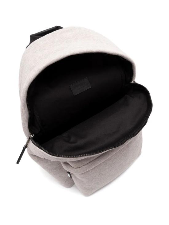 25FW 팜앤젤스 백팩 PMNB024F25FLE002 0810 GREY MELANGE BLACK - PALM ANGELS