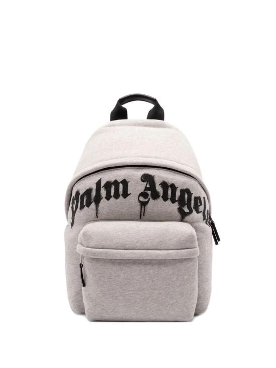 25FW 팜앤젤스 백팩 PMNB024F25FLE002 0810 GREY MELANGE BLACK - PALM ANGELS