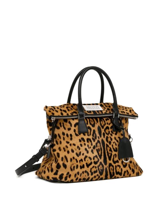 25FW 마르지엘라 토트백 SB1WG0074P8316 HA923 LEOPARD BLACK