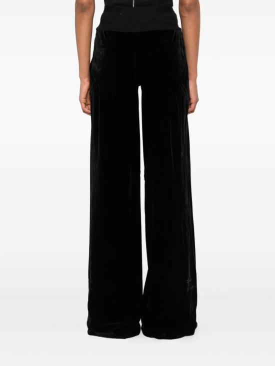 25FW 릭 오웬스 스트레이트 팬츠 RP02E4301V 09 BLACK - RICK OWENS