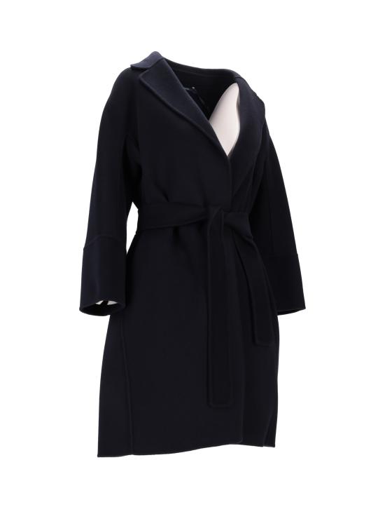 25FW 에스막스마라 ARONA 아로나 쇼트 더블 페이스 울 코트 2529016071600ARONA 012 BLU NOTTE - 'S MAX MARA