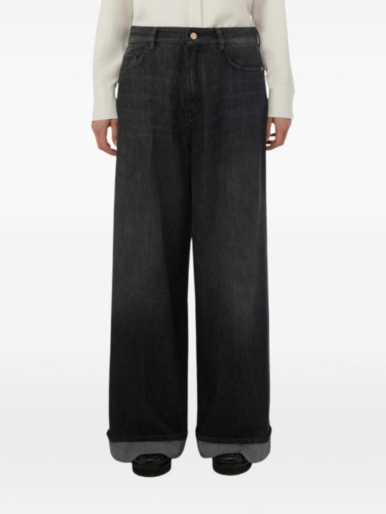 25FW 에스막스마라 스트레이트 팬츠 2529186033600LUSSO 001 NERO - 'S MAX MARA
