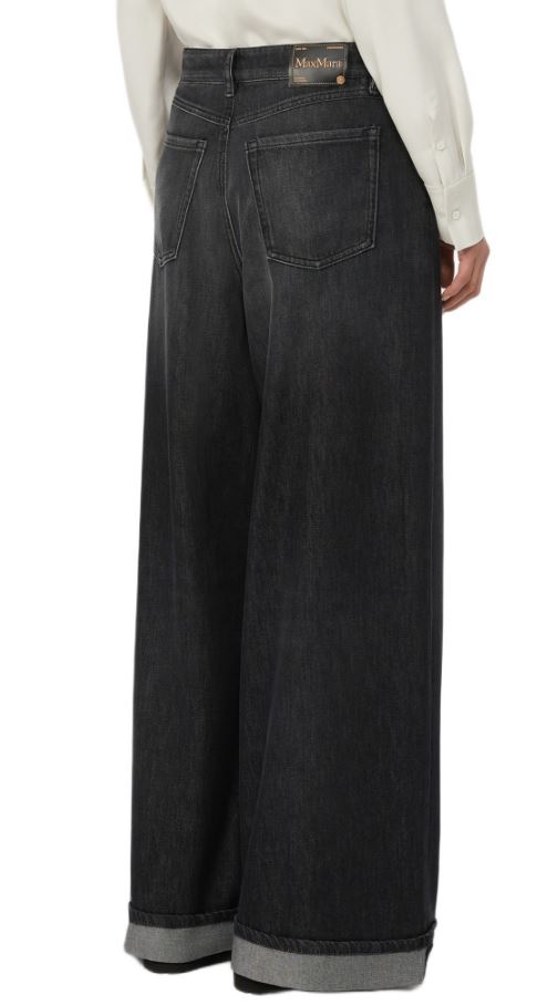 25FW 에스막스마라 스트레이트 팬츠 2529186033600LUSSO 001 NERO - 'S MAX MARA