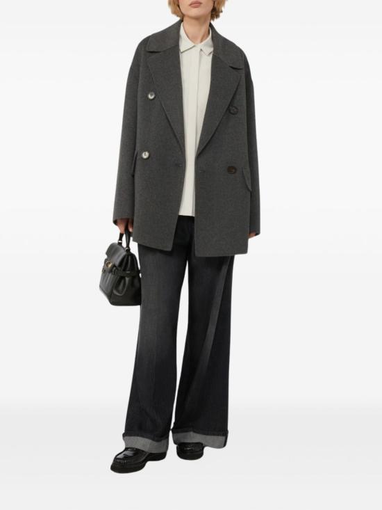 25FW 에스막스마라 스트레이트 팬츠 2529186033600LUSSO 001 NERO - 'S MAX MARA