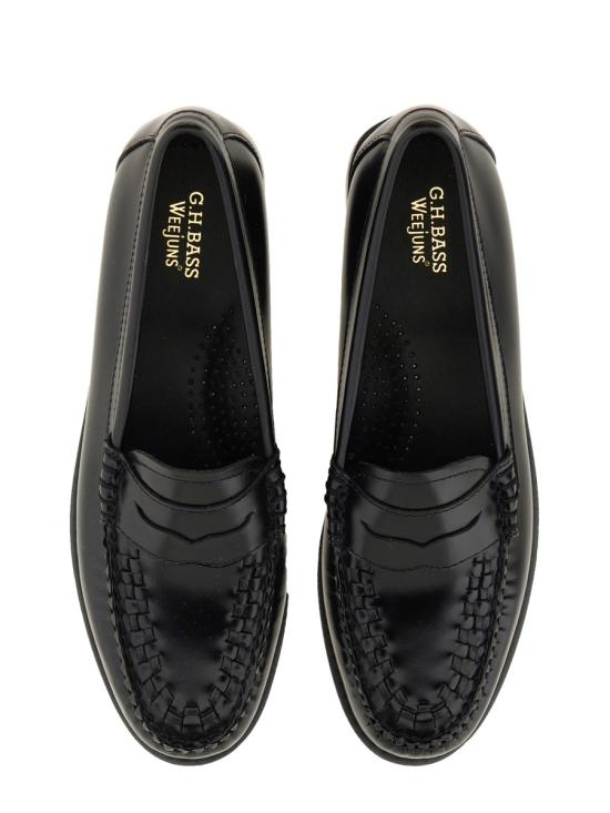 26FW 지에이치 바스앤코 로퍼 BA41010F 00X BLACK - G.H. BASS & CO.