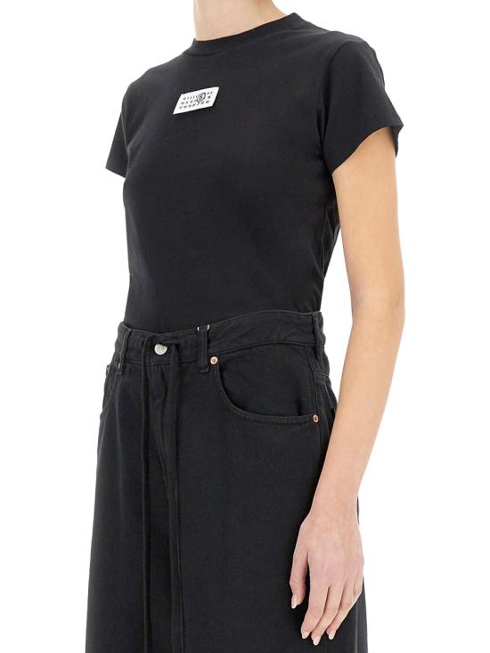 25FW MM6 메종마르지엘라 탑 S52GC0327 S24312900 BLACK - MM6 MAISON MARGIELA