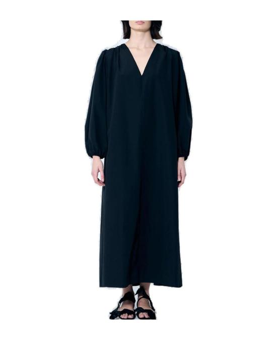 25SS 더로우 롱 원피스 8380W3514 BLK Black