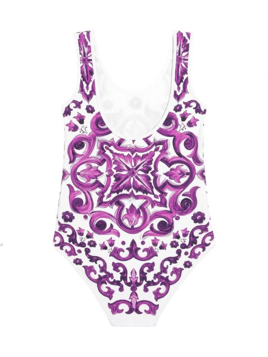 25FW [키즈] 돌체앤가바나 원피스 수영복 L5J812K ON07UI23TN MULTICOLOUR - DOLCE & GABBANA