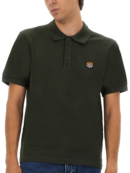 25FW 겐조 폴로 티셔츠 FF65PO1524PU 51 BROWN - KENZO