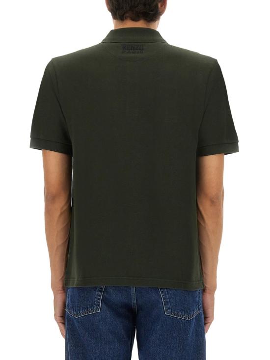 25FW 겐조 폴로 티셔츠 FF65PO1524PU 51 BROWN - KENZO