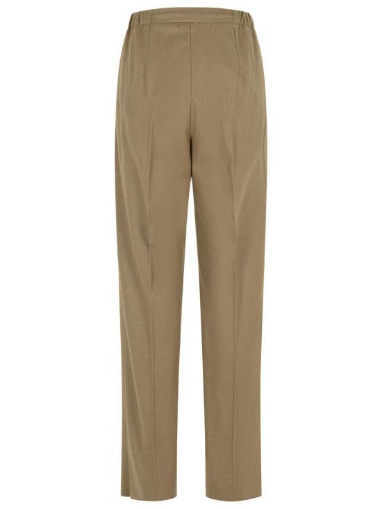 25FW 막스마라 스트레이트 팬츠 2521136181005 Brown - MAX MARA