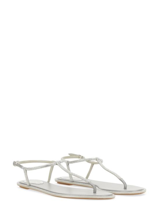 25FW 르네 카오빌라 플랫 슈즈 C11574 010R001V232 SILVER - RENE CAOVILLA