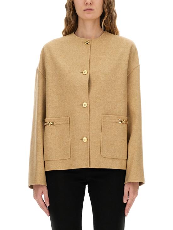 25FW 베르사체 트렌치 코트 1020312 1A153761KG00 BEIGE