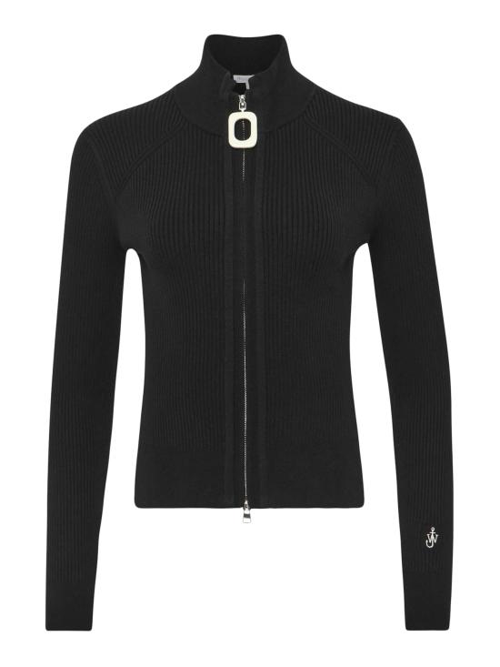 25FW JW앤더슨 스웨터 KW1353 YN0398999 BLACK