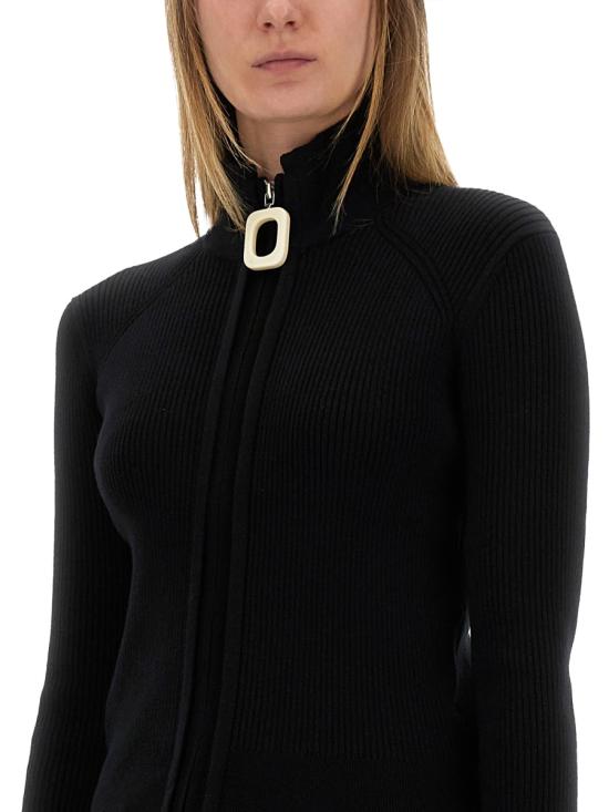 25FW JW앤더슨 스웨터 KW1353 YN0398999 BLACK - JW ANDERSON