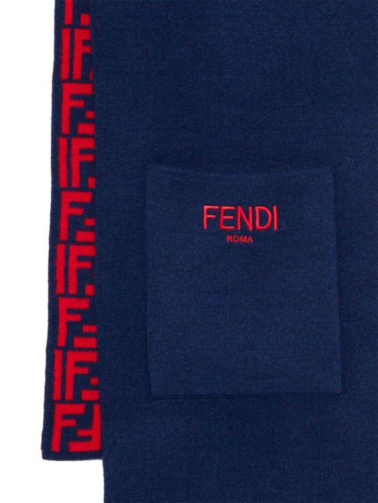 25FW [키즈] 펜디 스카프 JUQ020K AO29F08B9 MULTICOLOUR - FENDI