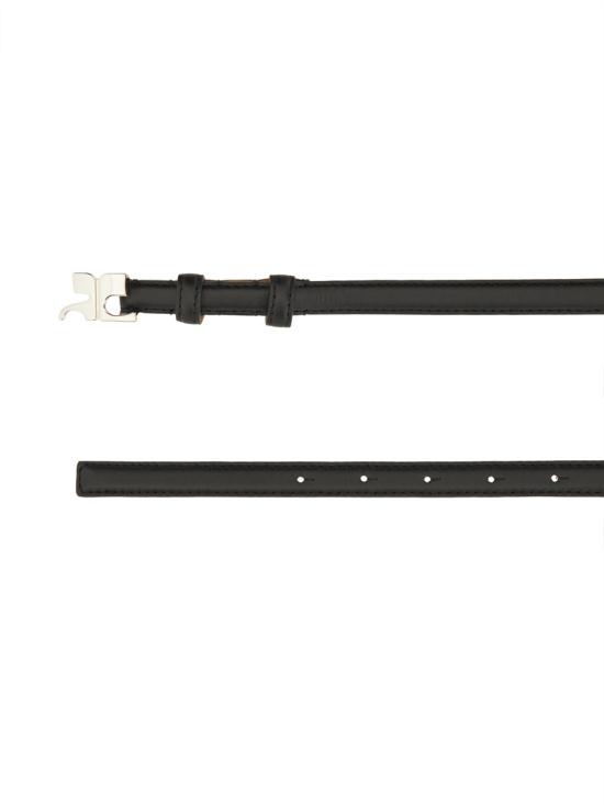 25FW 쿠레쥬 레귤러 벨트 325ACE021CR0065 9999 BLACK - COURREGES