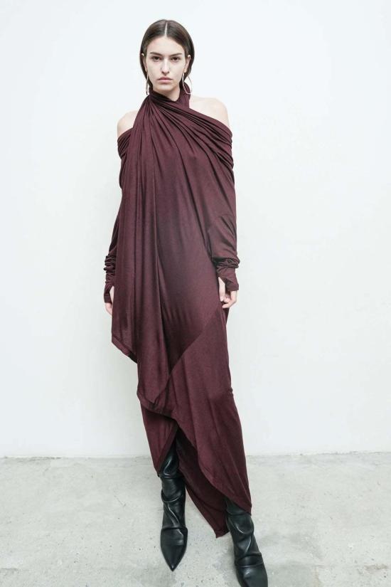  Nicholas K 롱 원피스 니콜라스 K 세리우스 티셔츠 드레스 - OTHER BRANDS