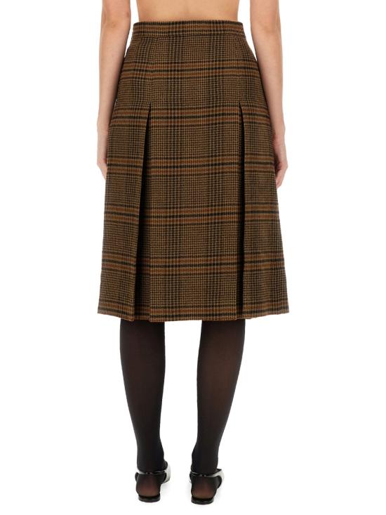 26SS 생로랑 미디 스커트 831068 Y9I702849 BEIGE - SAINT LAURENT