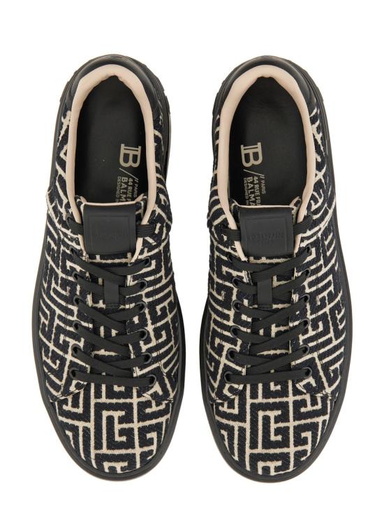 25FW 발망 스니커즈 FM1VI288TJCM EDK BLACK - BALMAIN