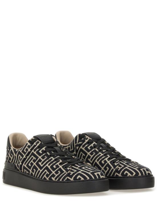 25FW 발망 스니커즈 FM1VI288TJCM EDK BLACK - BALMAIN