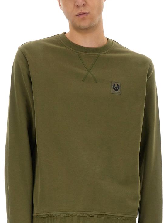 25FW 벨스타프 긴팔 티셔츠 100049 TRUEOLIVE GREEN - BELSTAFF