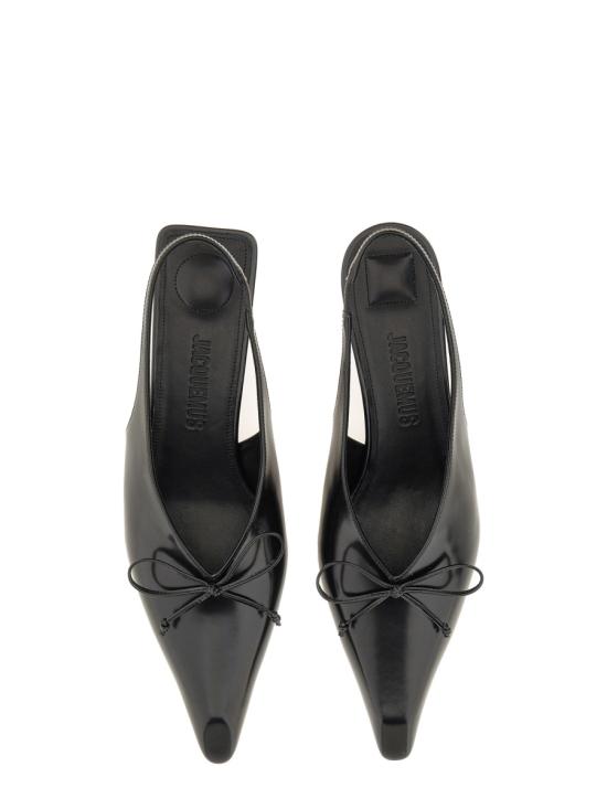 25FW 자크뮈스 힐/펌프스 FOW00138AC1 8A03990 BLACK - JACQUEMUS