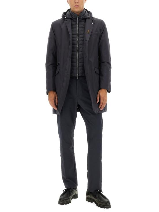 25FW 무레르 트렌치 코트 MOUCA100030 TEPA034U0497 BLUE - MOORER