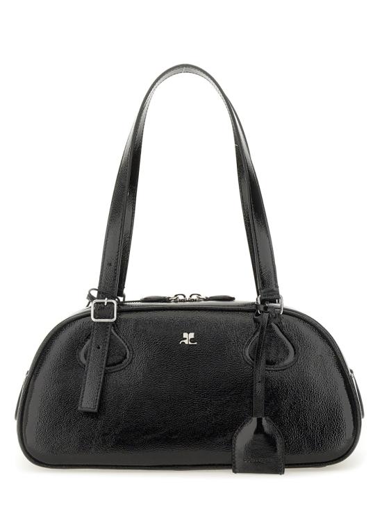 25FW 쿠레쥬 프라이데이 레더 숄더백 325GSA191CR0043 9999 BLACK