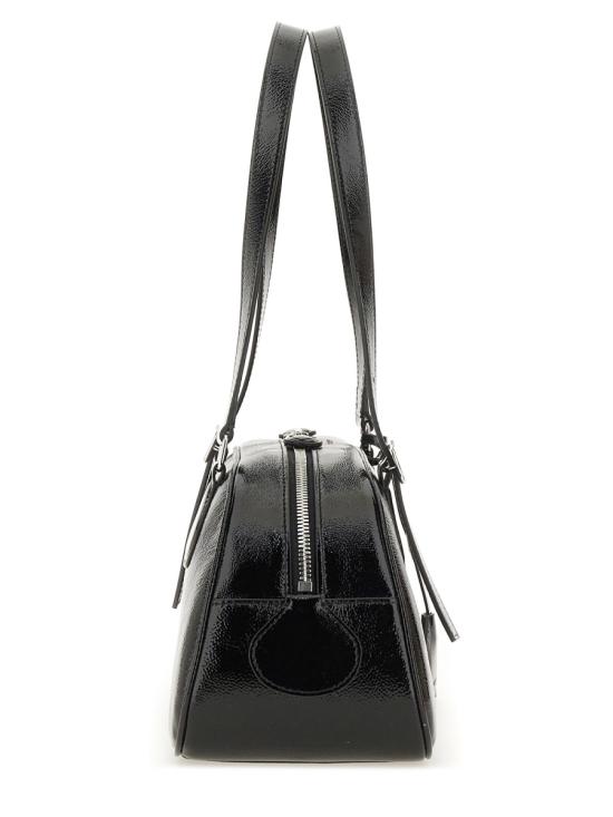 25FW 쿠레쥬 프라이데이 레더 숄더백 325GSA191CR0043 9999 BLACK - COURREGES