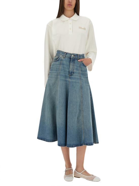 25FW 바움 운드 페르드가르텐 폴로 티셔츠 24277 C1069 IVORY - BAUM UND PFERDGARTEN