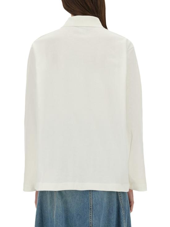 25FW 바움 운드 페르드가르텐 폴로 티셔츠 24277 C1069 IVORY - BAUM UND PFERDGARTEN